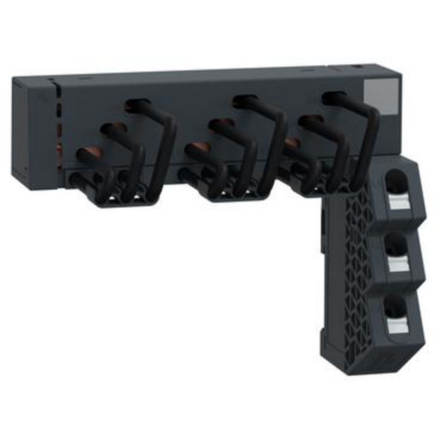 3 aftakkingen busbar GV2 63A rechts-voedende snap-in
