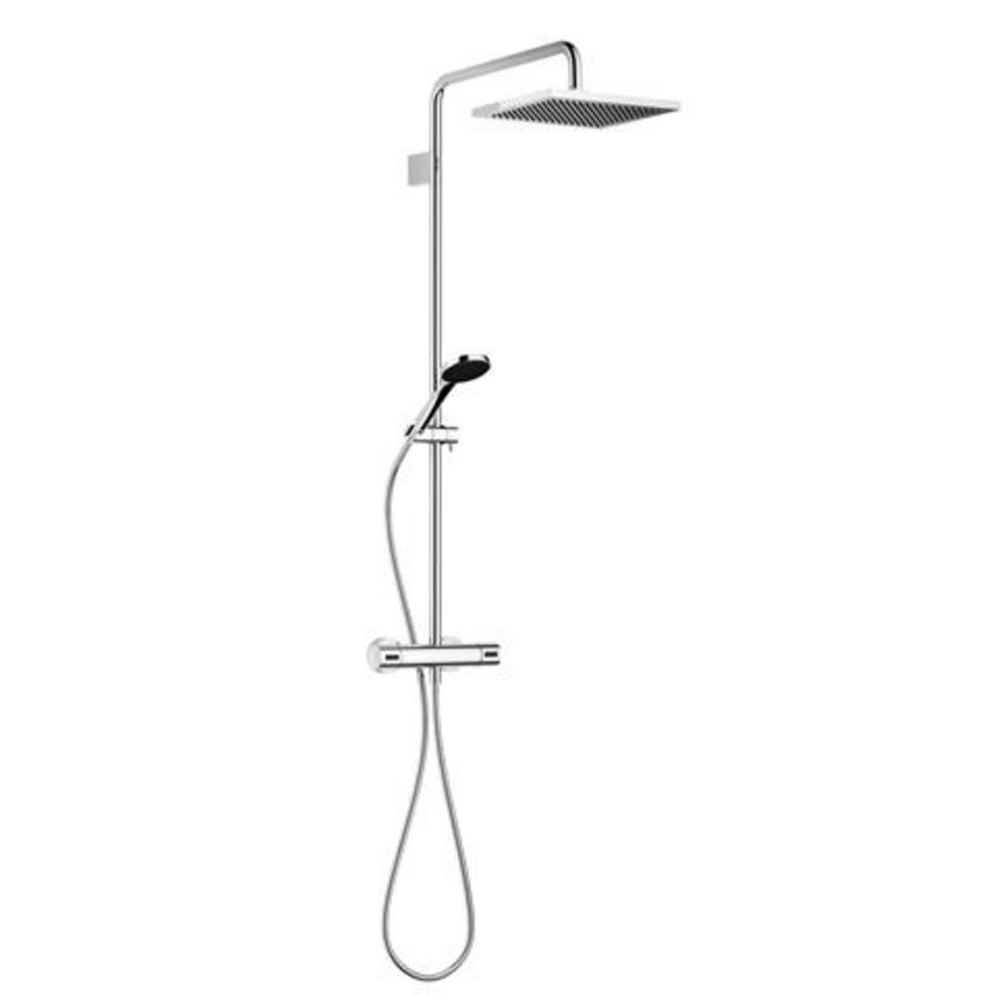 Symrics Showerpipe m douchethermostaat excl handdouche chr