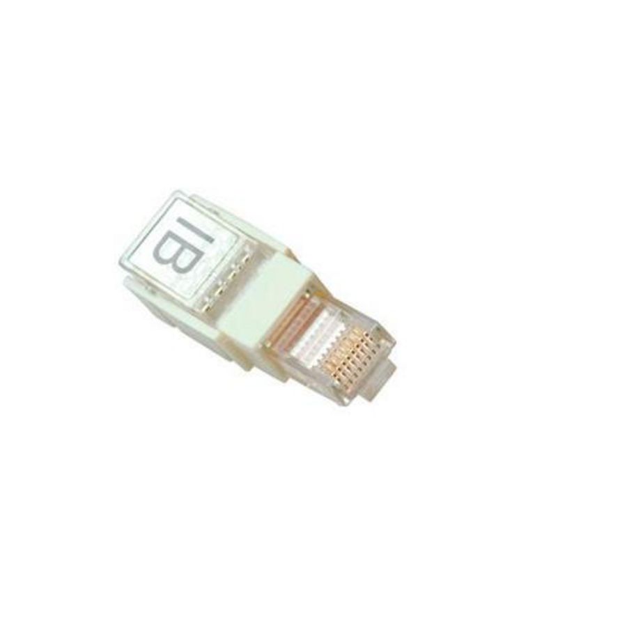 Plug RJ45 toolless voor AWG24 kabel