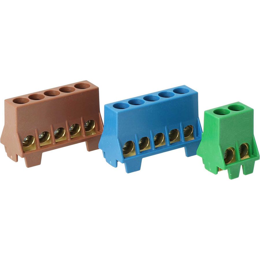 Distributie-klemmenblok 1-f L/N/PE