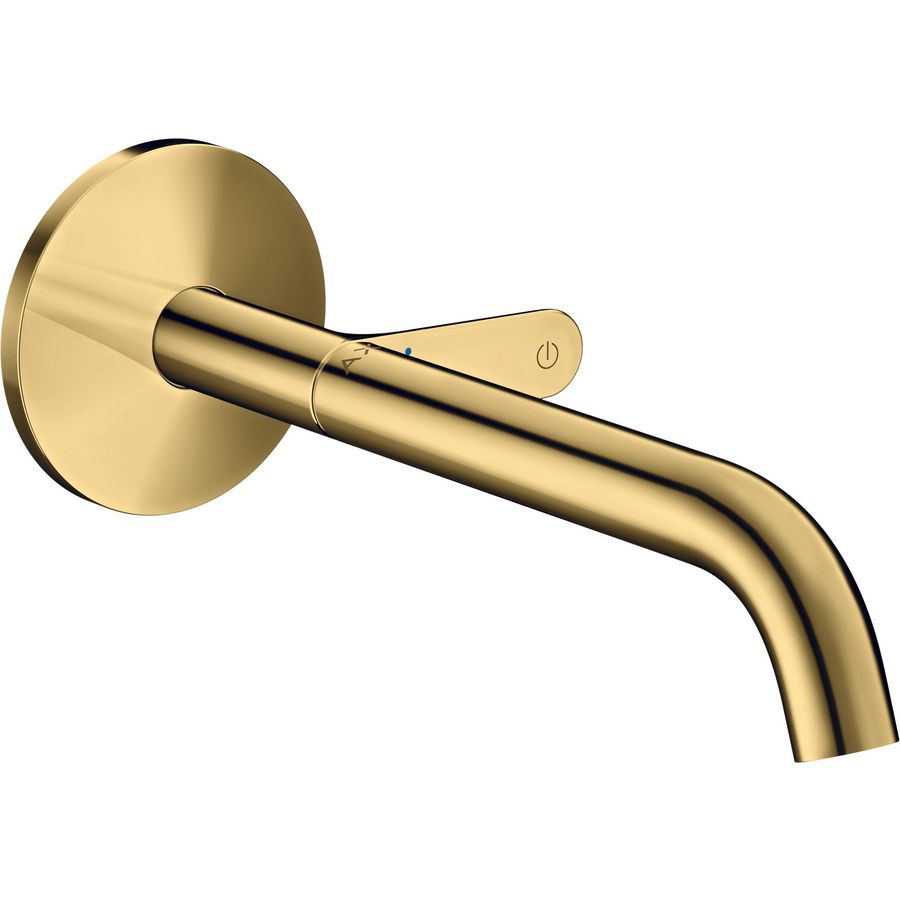 Wastafelmengkraan AXOR One inb. Select voorsprong 220mm Polished Gold-Optic