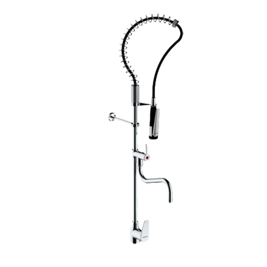 Grootkeukenmengkraan Chef uitvoering incl. uitloop (70818) Presto