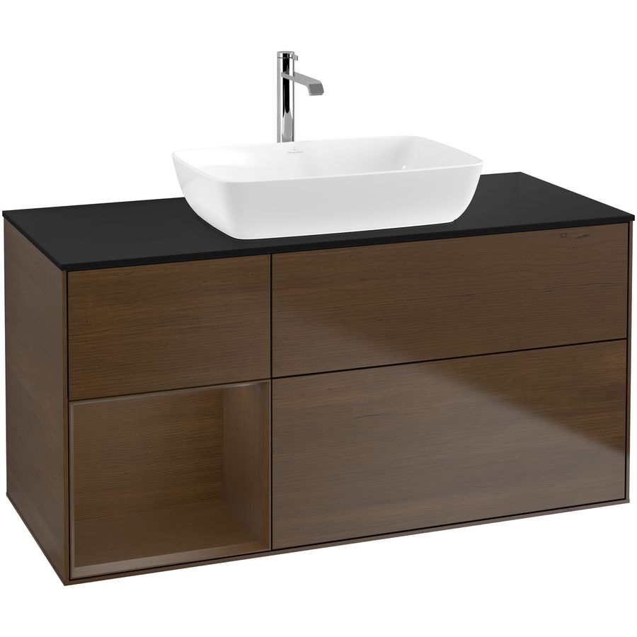 Wastafelonderkast Finion 1200x603x501mm W.Veneer F822GNGN