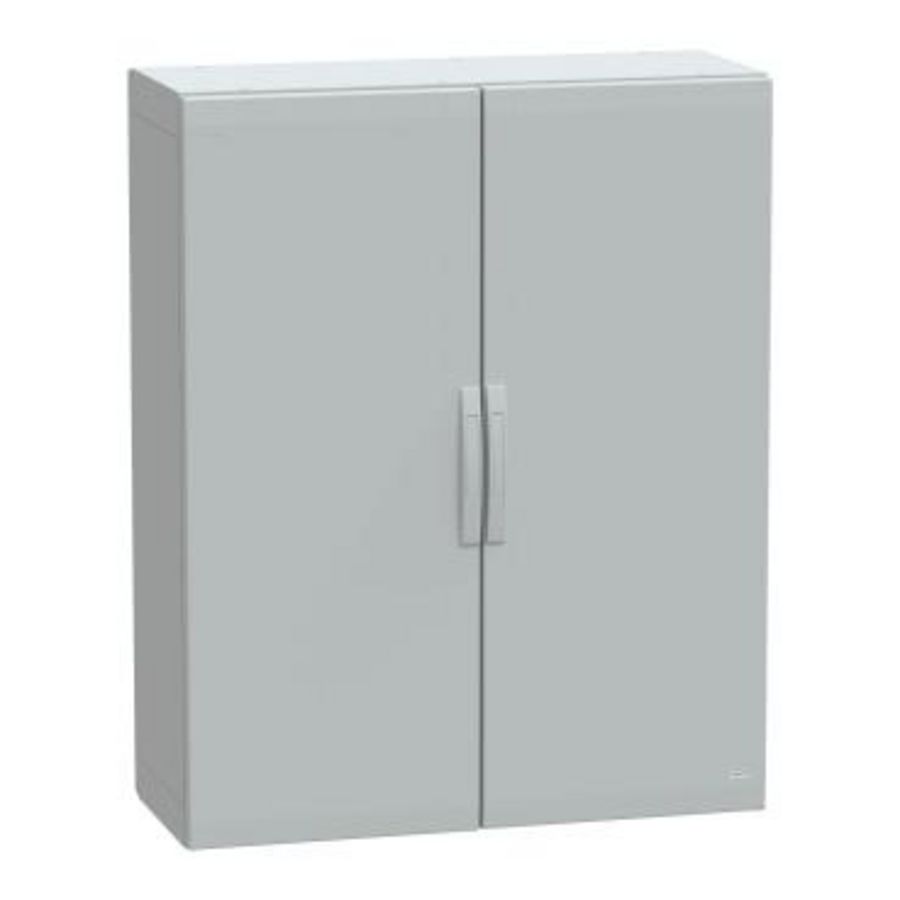 Staande behuizing Polyester IP65 1250x1000x420m Thalassa PLA