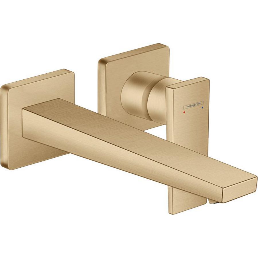 Wastafelmengkraan 2-gats Metropol 32526140 brushed bronze