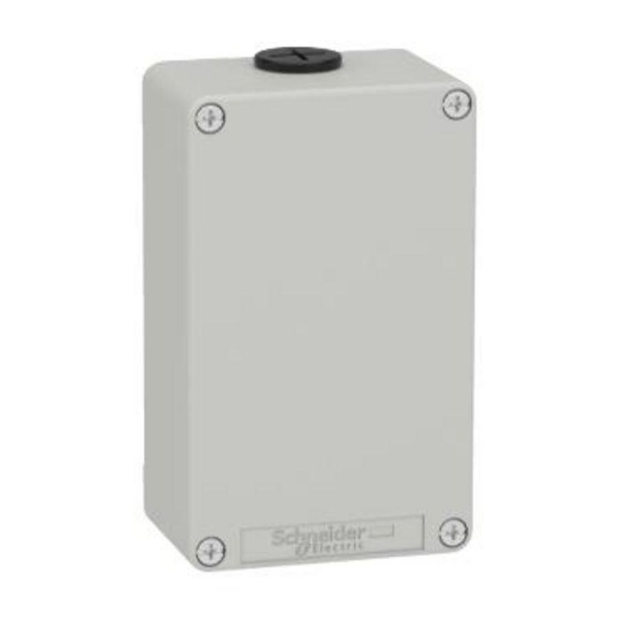 Lege behuizing Zamak Grijs RAL7035 80x130x51,5 mm