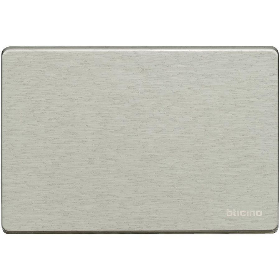 Afdekplaat Magic blinde 3 modulen Aluminium