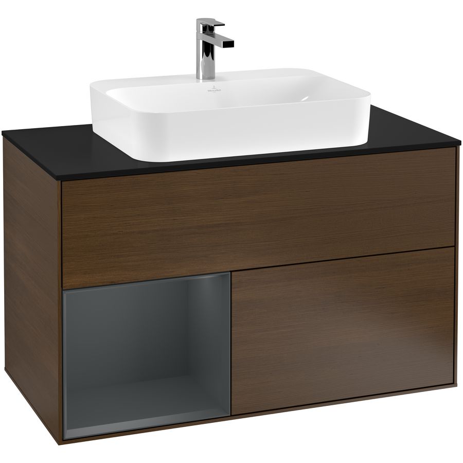 Wastafelonderkast Finion 1000x603x501mm W.Veneer G362HGGN