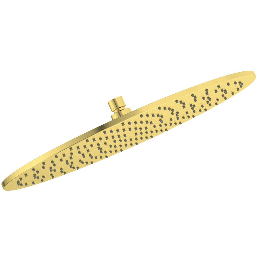 Irain regendouche round 400mm brushed gold (mat goudkleurig)