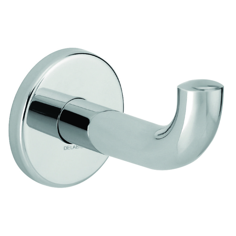 Kledinghaak enkel RVS glans lang model