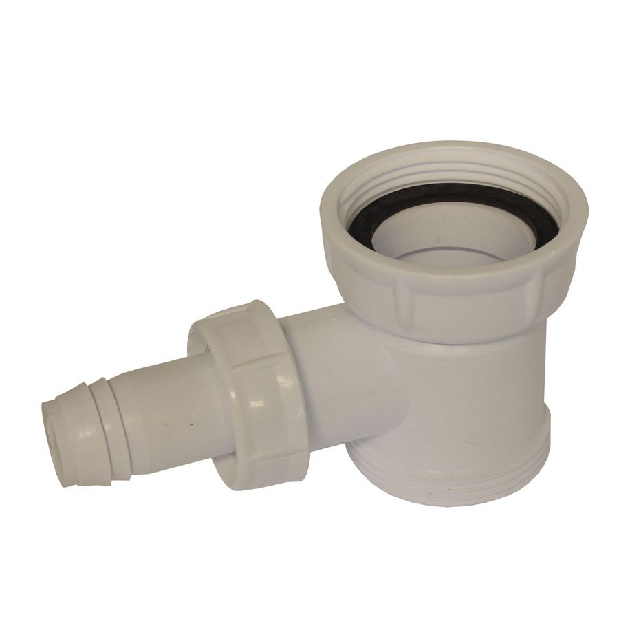 Enkel aansluitstuk 1"x90gr