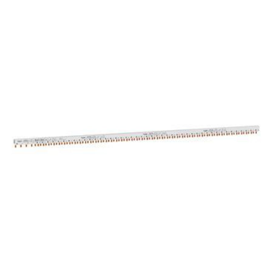 Comb-busbar Acti9 iC40 3P+N 48 modules hybride boven links