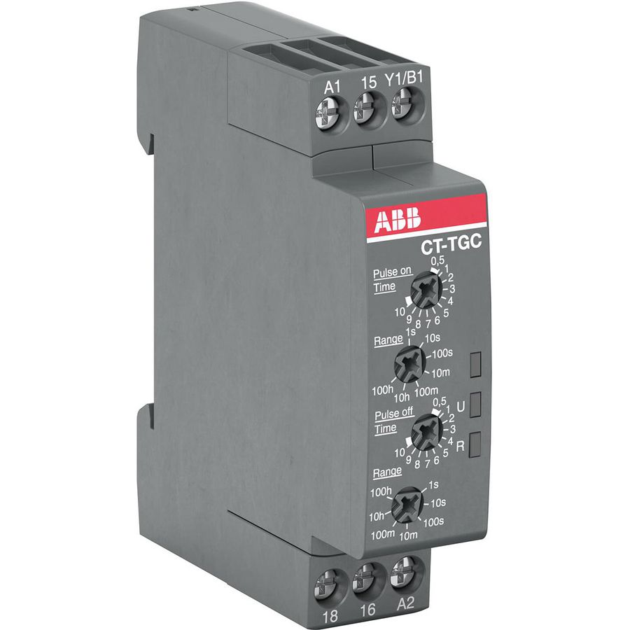 Tijdrelais puls generator 1c/o 24-48VDC/24-240VAC