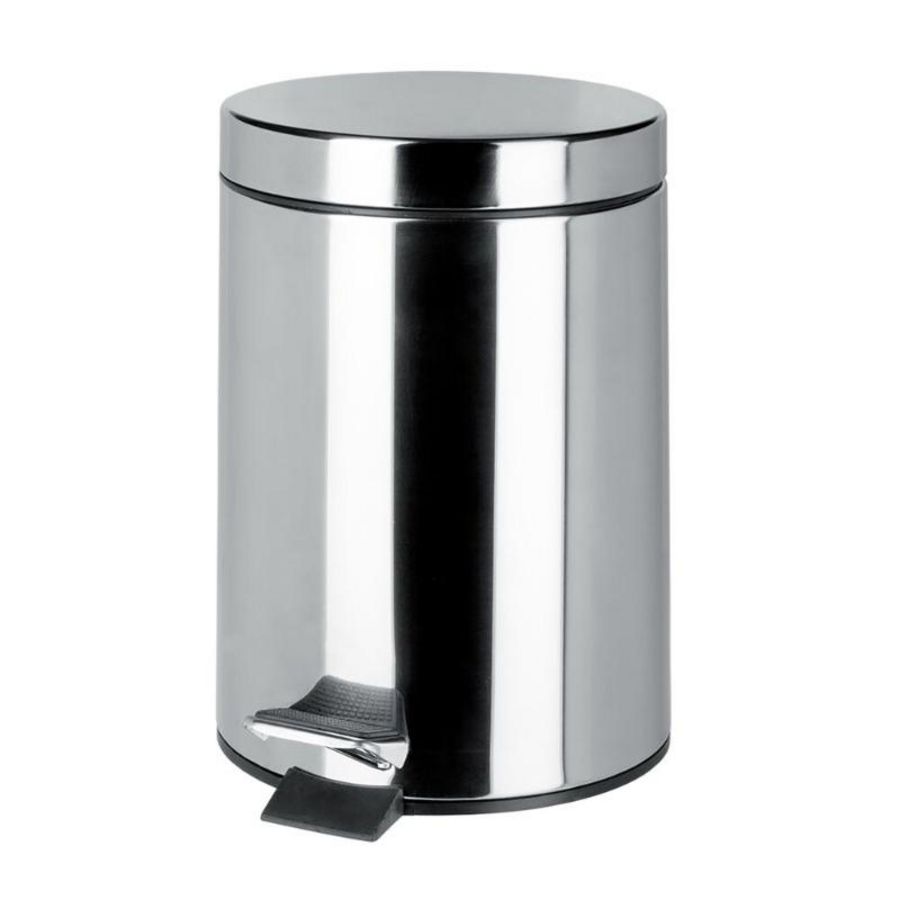 Pedaalemmer 5ltr. RVS gepolijst HOTEL