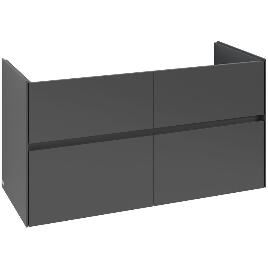 Wastafelonderkast Collaro 1161x610x480mm Graphite C14600VR