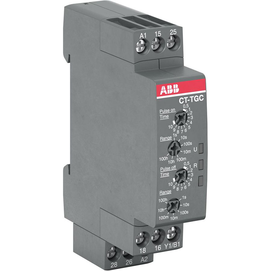 Tijdrelais puls generator 2c/o 24-48VDC/24-240VAC