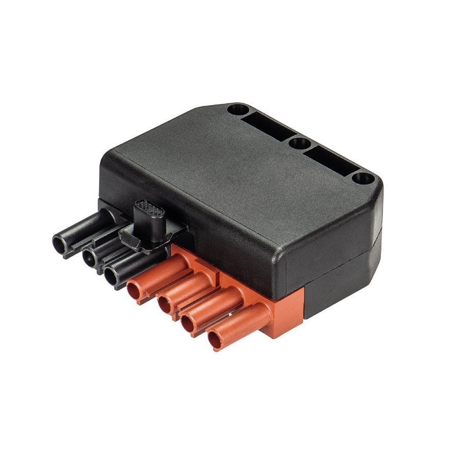 Connector ST18/7 kabel male+kap vergrendeling VVE=100
