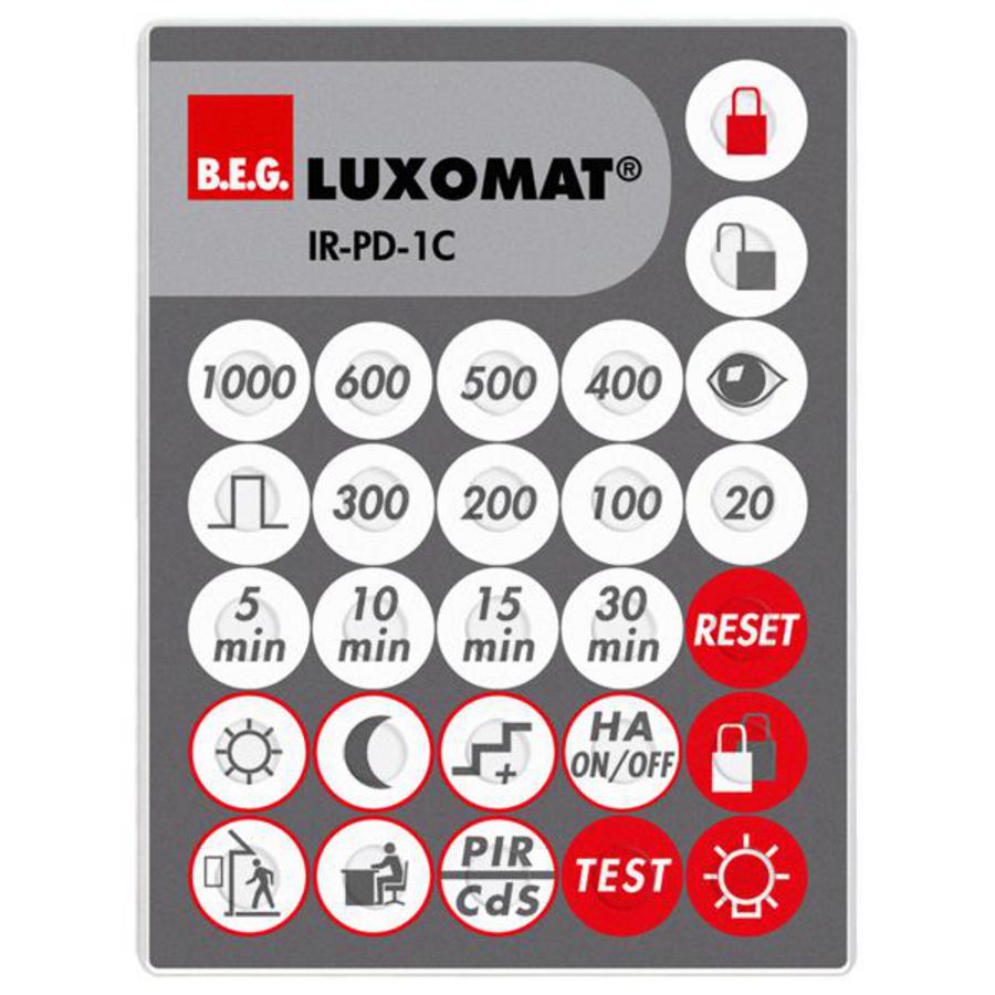 Afstandsbediening IR voor sb01-02-04-04cor-180 zk1