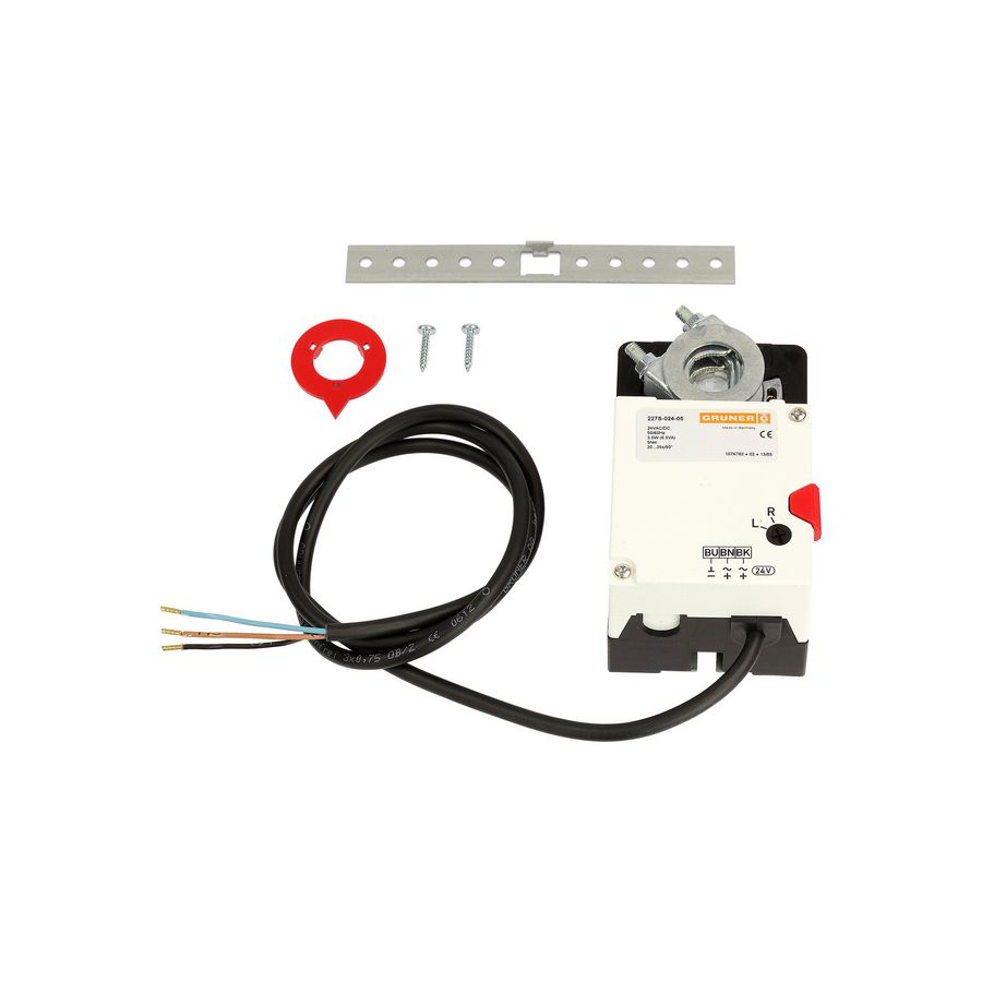 Klepmotor 24v