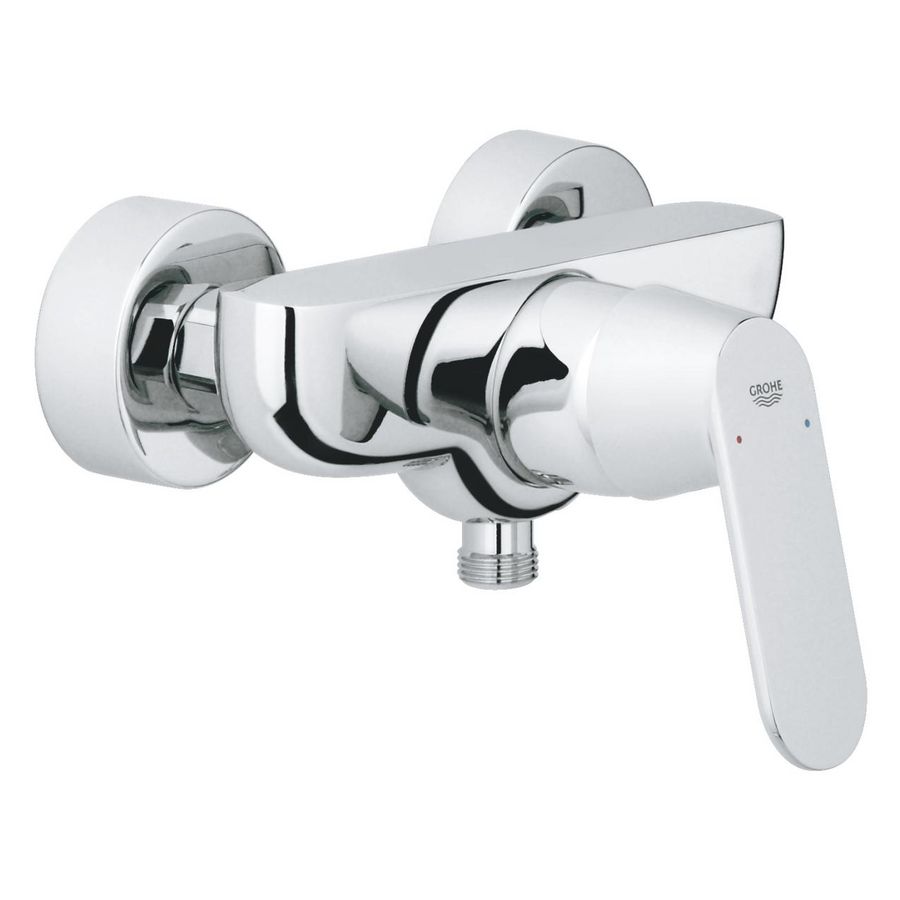 Eurosmart cosmo douchekraan chroom hoh 150mm incl. S-koppelingen