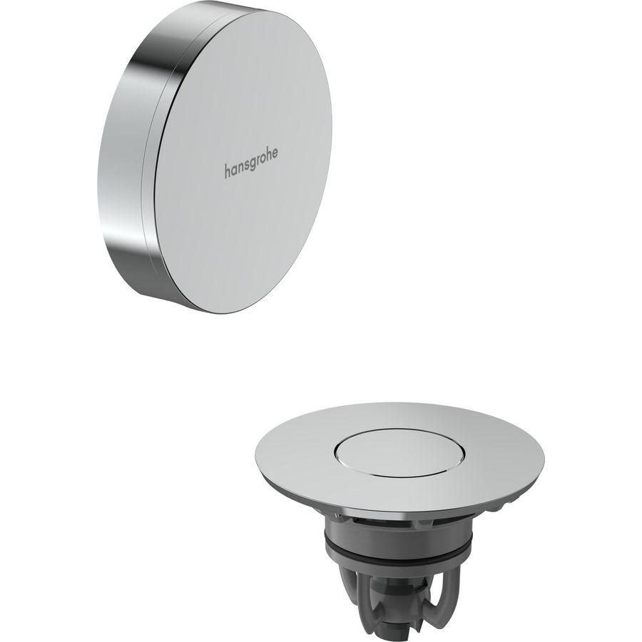 Badafvoer en -overloop set Flexaplus kleurset chroom