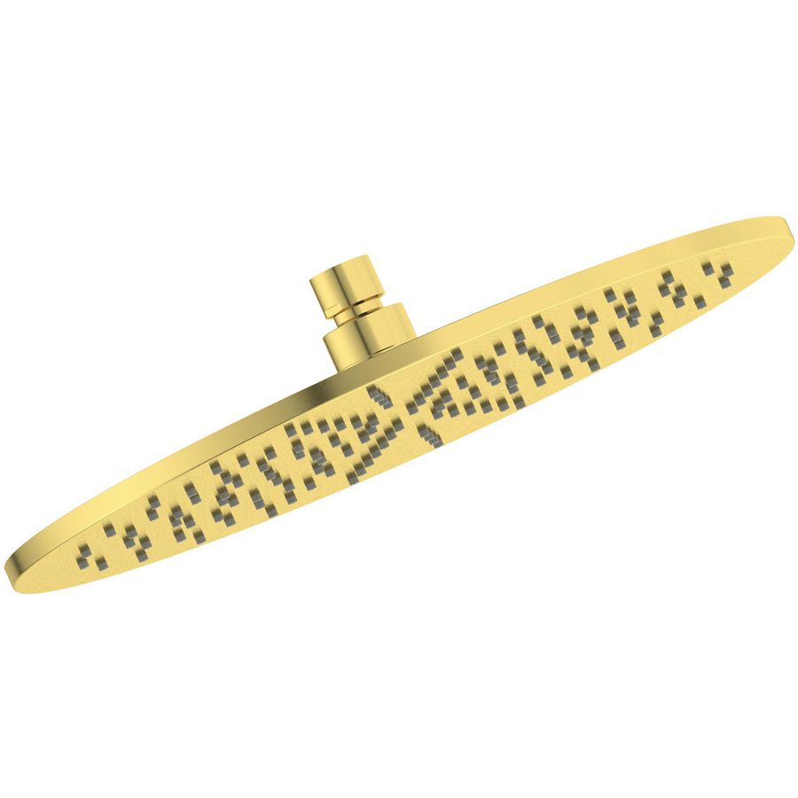 Irain regendouche round 300mm brushed gold (mat goudkleurig)