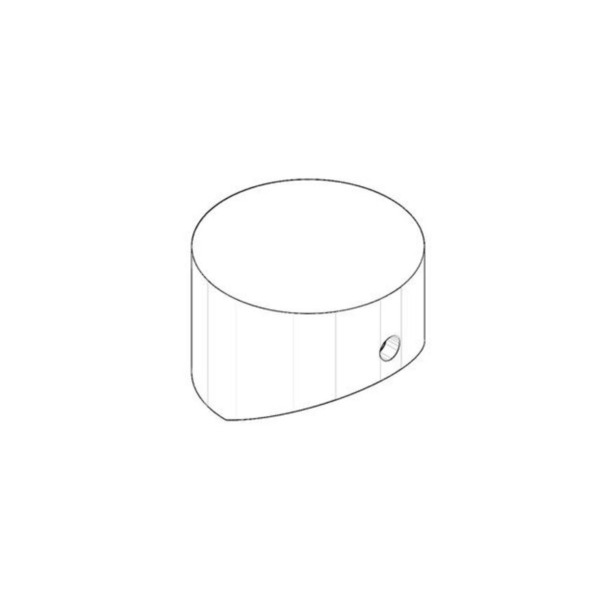 Greep Hendel 43x29mm chr