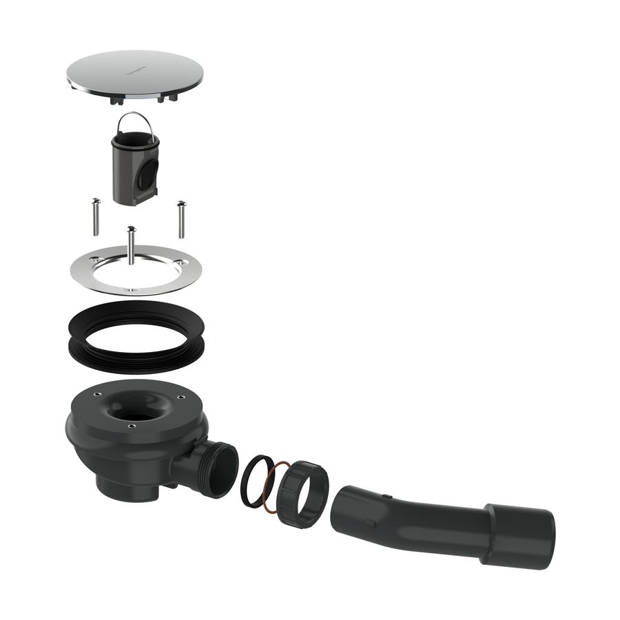 Sifon bad/douchebak RainDrain Staro chroom