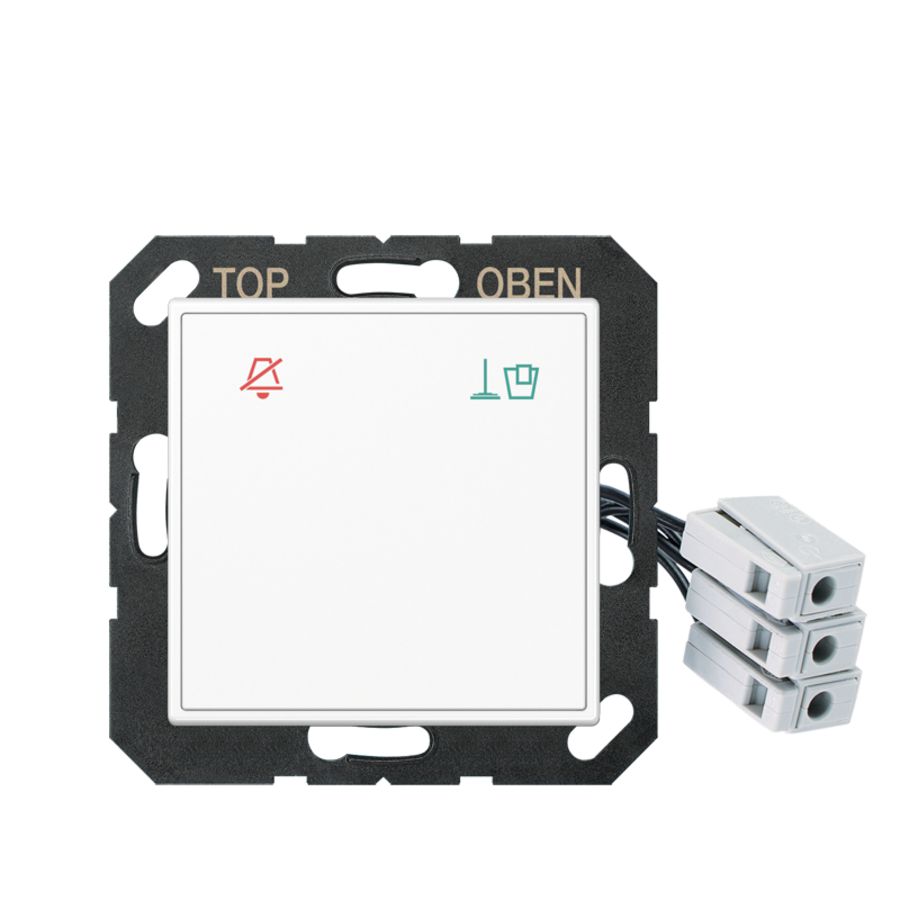 Hotelafdekking A500 a.wit gl.m.LED24V buitenm.