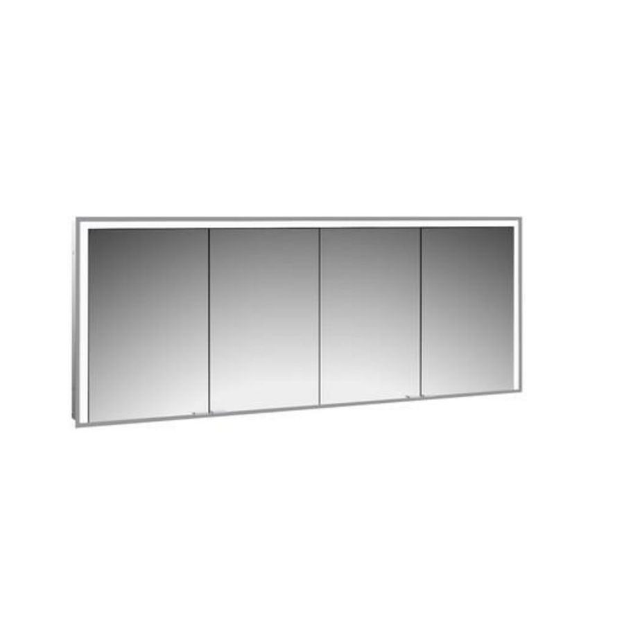 Led-Spiegelkast Prime 3 inbouw 1800mm 4 deur