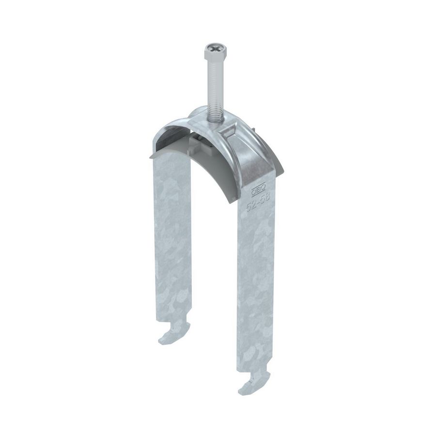 Beugelklem 2056 2-vdg 52-58mm staal verzinkt VVE=50 1186257