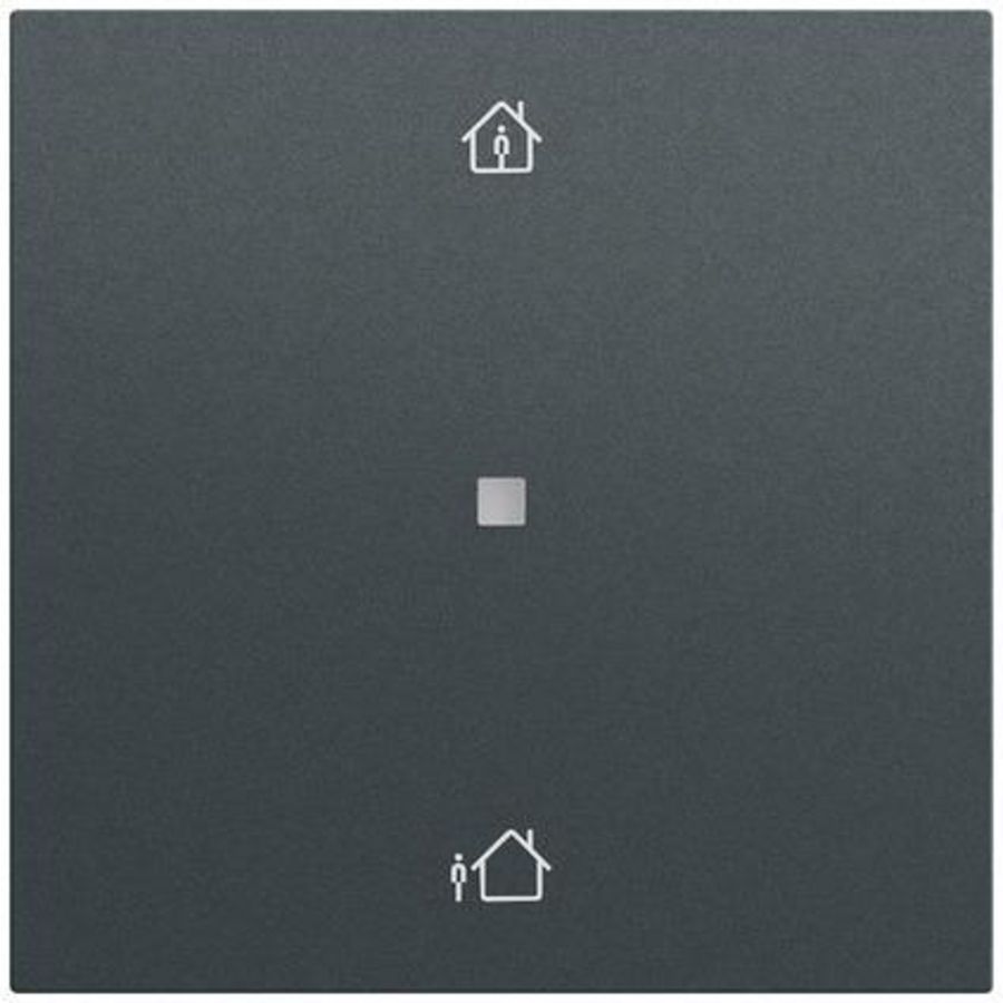 RF Multi bedieningselement-opzetstuk 1-voudig verw.mod. KNX System 70 antracit