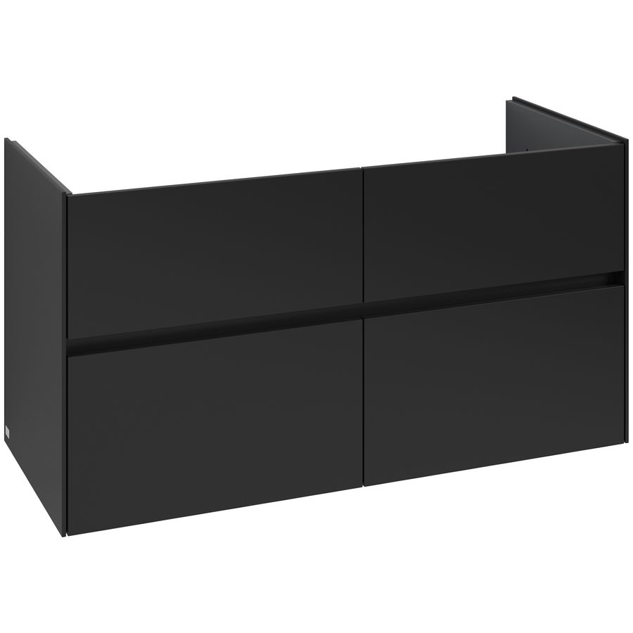 Wastafelonderkast Collaro 1161x610x480mm Volcano Black C14600VL