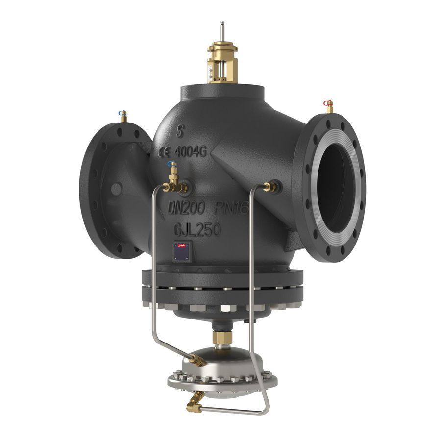 Drukonafhankelijke regelafsluiter AB-QM DN200 HF 270.000 l/h
