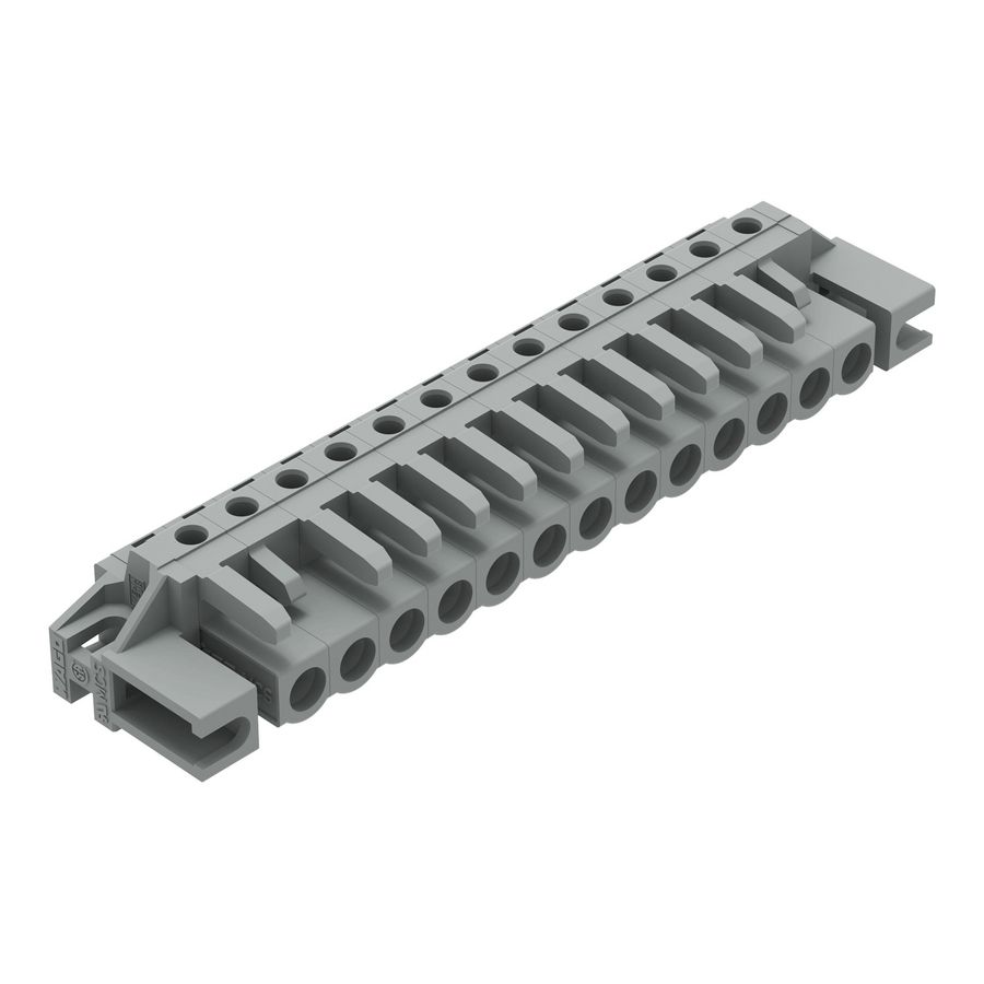 THT FE steker HA raster 5mm grijs 232-243/047-000 VVE=25