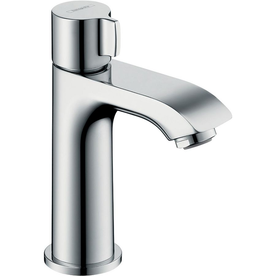Metris 1-hendel fonteinkraan spr.89mm chroom met aansl.slang