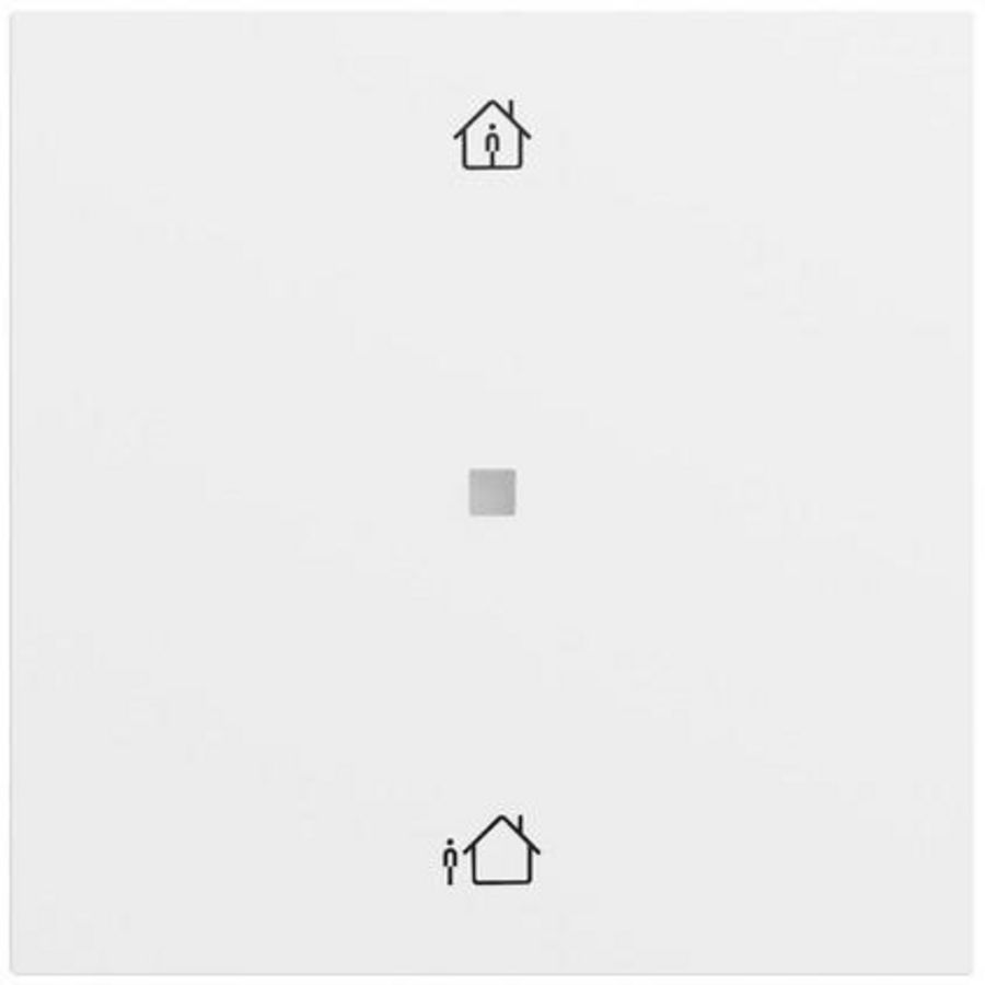 RF Multi bedieningselement-opzetstuk 1-voudig verw.mod. KNX System 70 zuiver wit m(