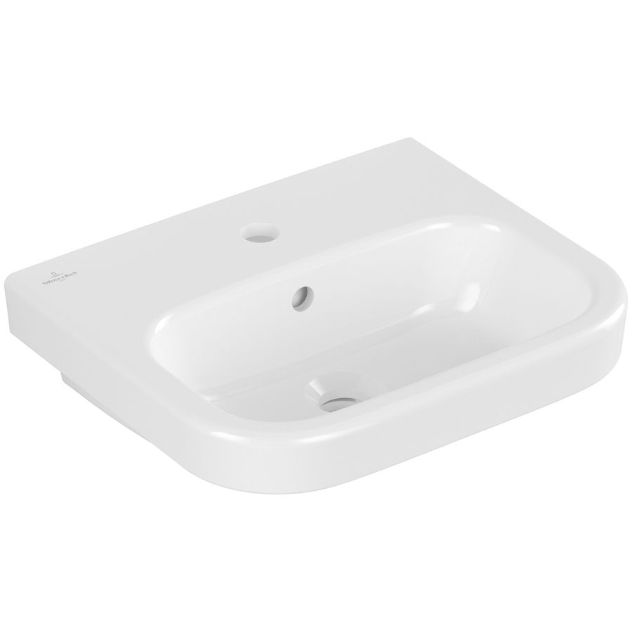 Architectura fontein 450x380mm wit m/kraangat