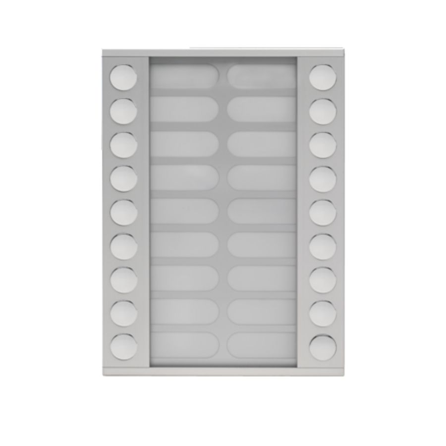 Uitbreidingsmodule 18 bellen in 2 rijen opb.buitenpost 20mm