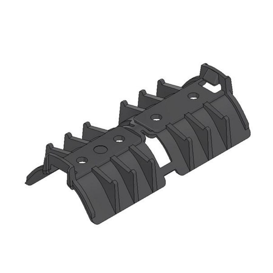 Adapter tbv golfplaatdak kunststof 732015 VVE=100