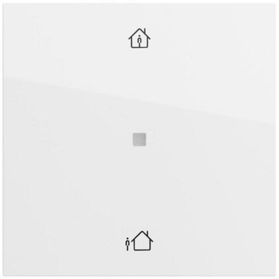 RF Multi bedieningselement-opzetstuk 1-voudig verw.mod. KNX System 70 zuiver wit