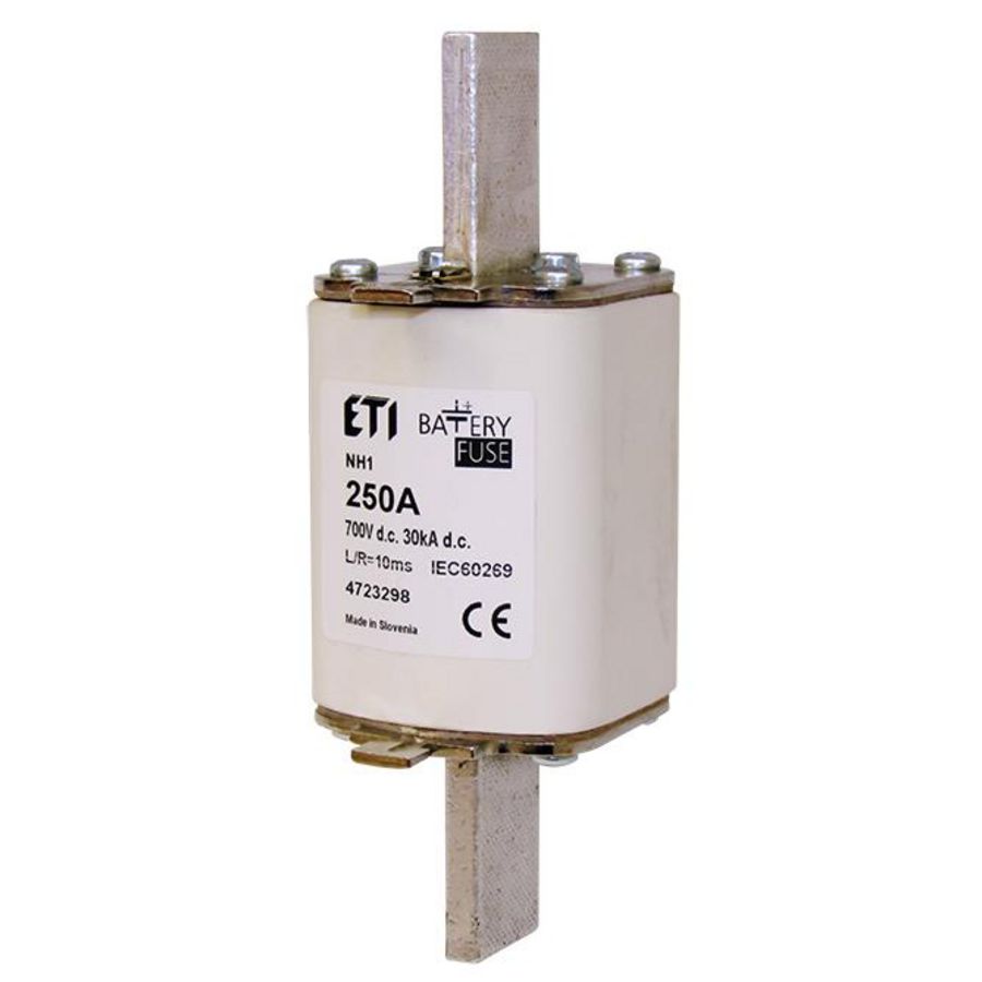 Zekering NH2 gBat 200A/700V DC VVE=3