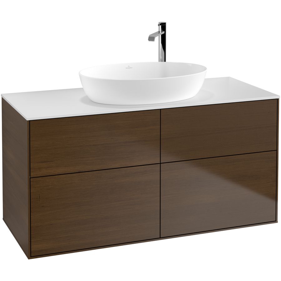 Wastafelonderkast Finion 1200x603x501mm W.Veneer F91100GN