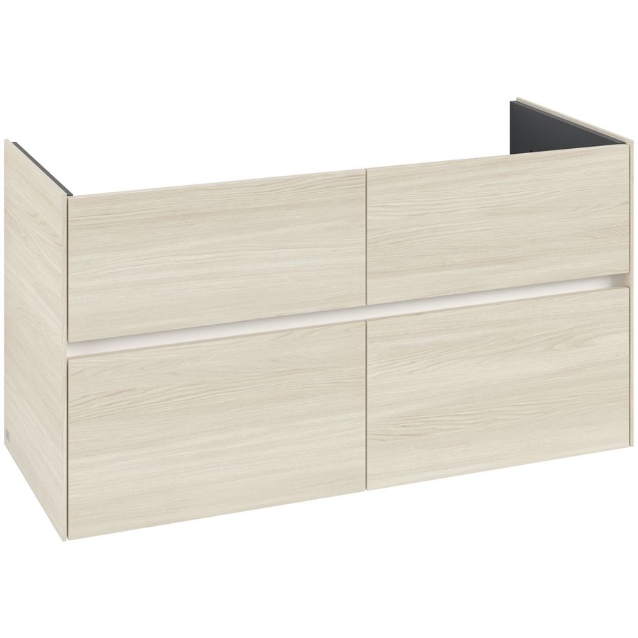 Wastafelonderkast Collaro 1161x610x480mm White Oak C14600AA