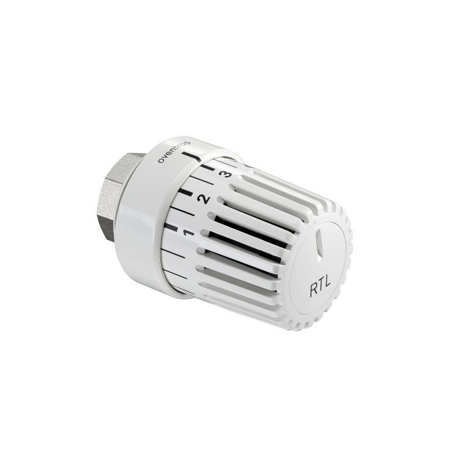 Thermostaatkop Uni RTLH wit