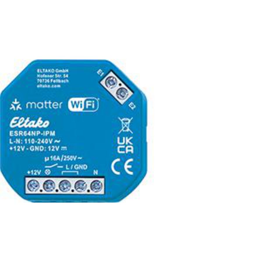 Matter gecertifi. schakelact. ESR64NP-IPM, 1 NO niet pot.v