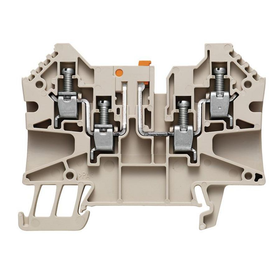 Scheidingsklem d.beige 4mm² 27A 5 1905090000 VVE=50