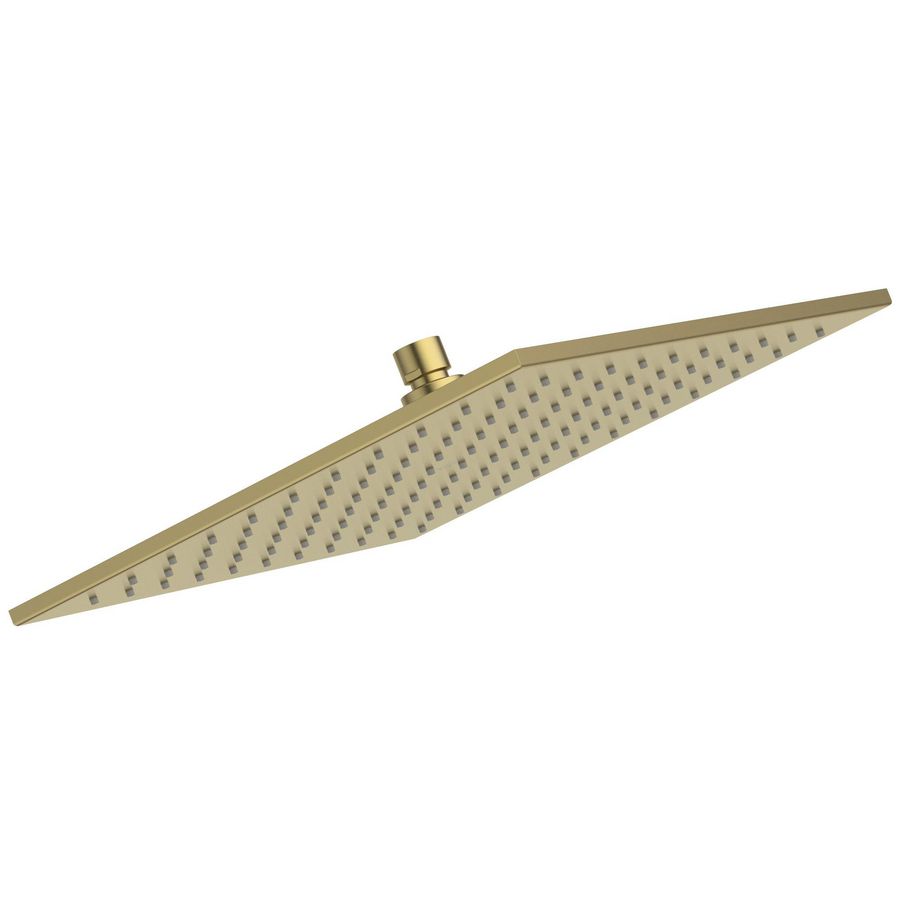 Irain regendouche square 300mm brushed gold (mat goudkleurig)