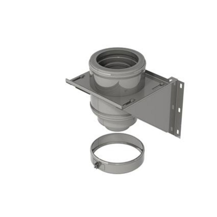Extensie tbv console RVS diam 200/150/100 instelb. 130-360mm