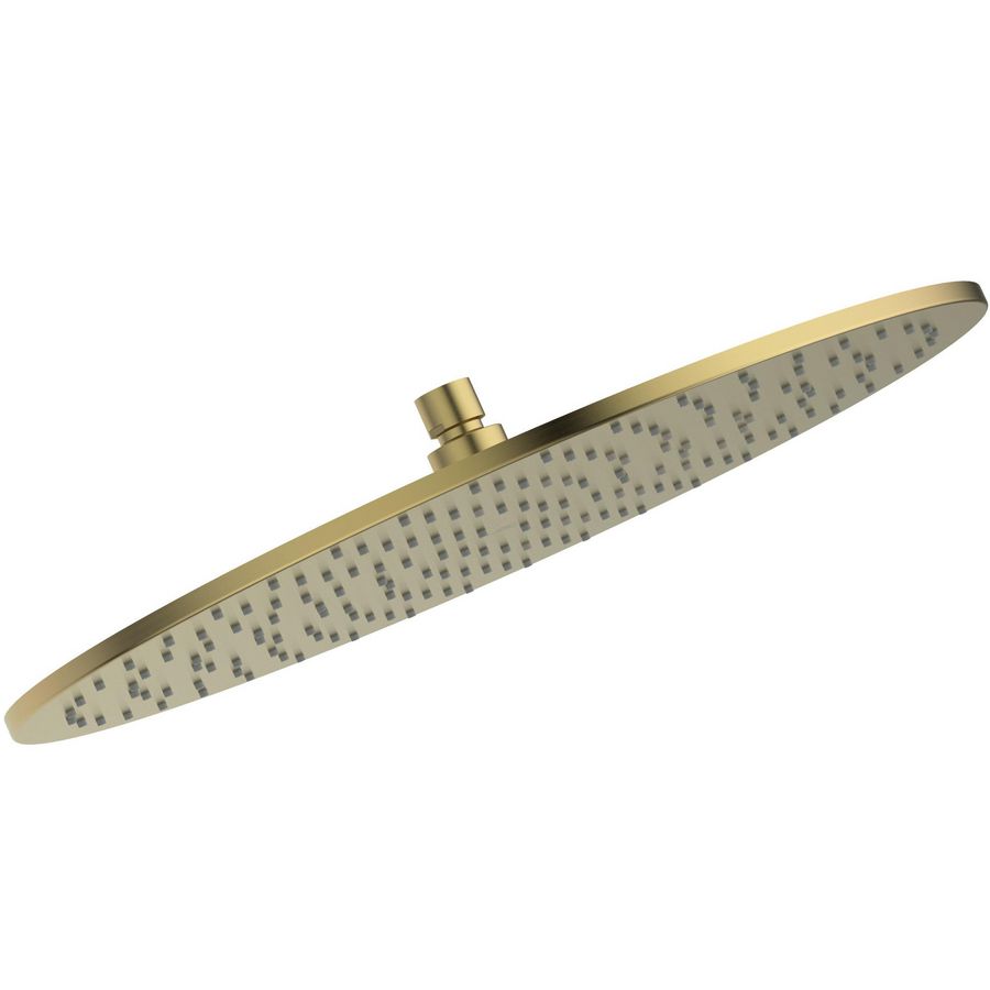 Irain regendouche round 400mm brushed gold (mat goudkleurig)